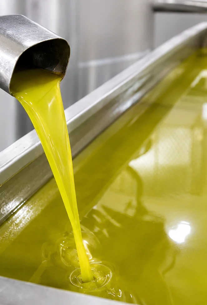 Olive oil production